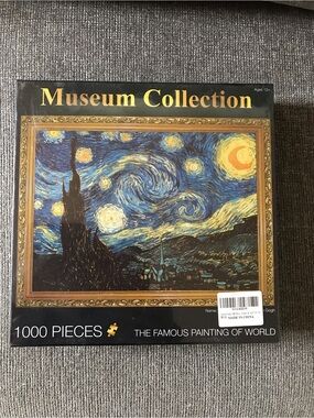 Museum Collection 1000-Piece Starry Night Puzzle - New Sealed